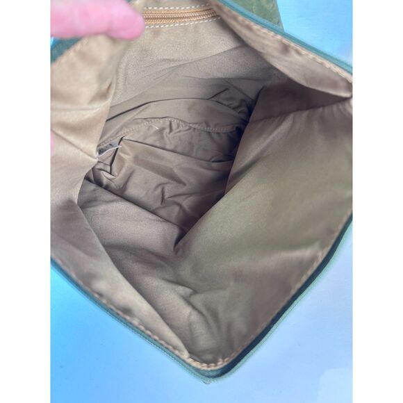 Made In Portugal Tan Olive Green 100% Natural Cork Convertible Sling Backpack main image 10